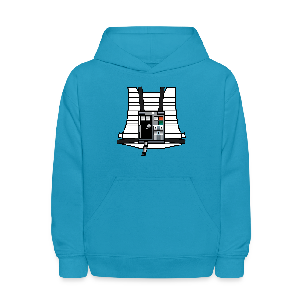 Stay on Target (Kids' Hoodie) - turquoise