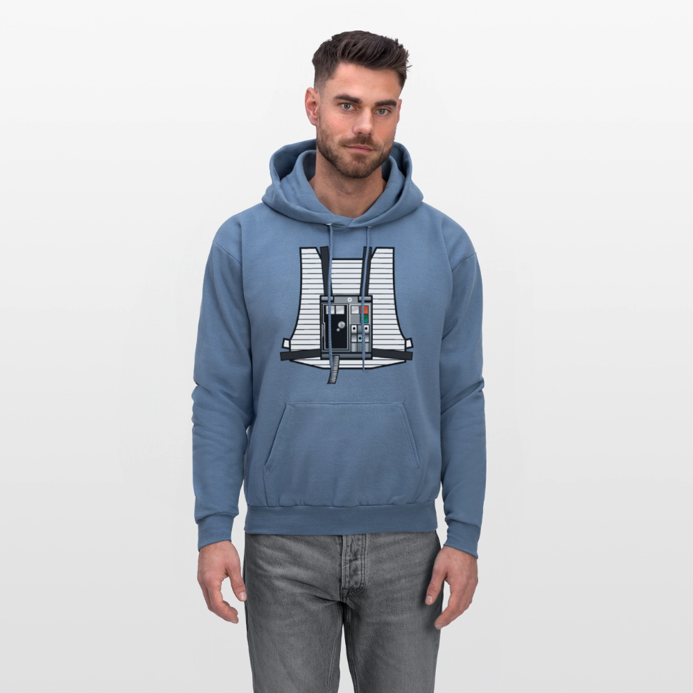 Stay on Target (Men's Hoodie) - denim blue