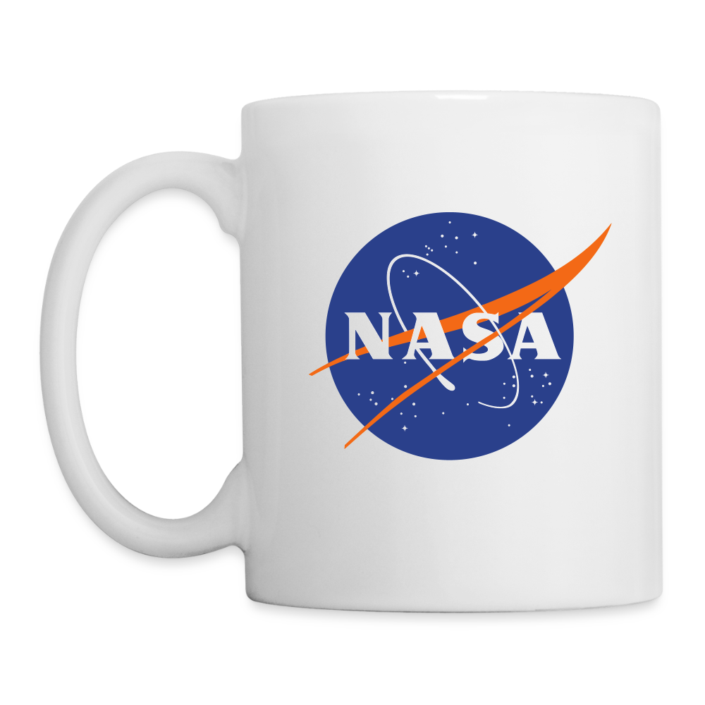 NASA Logo (Coffee/Tea Mug) - white