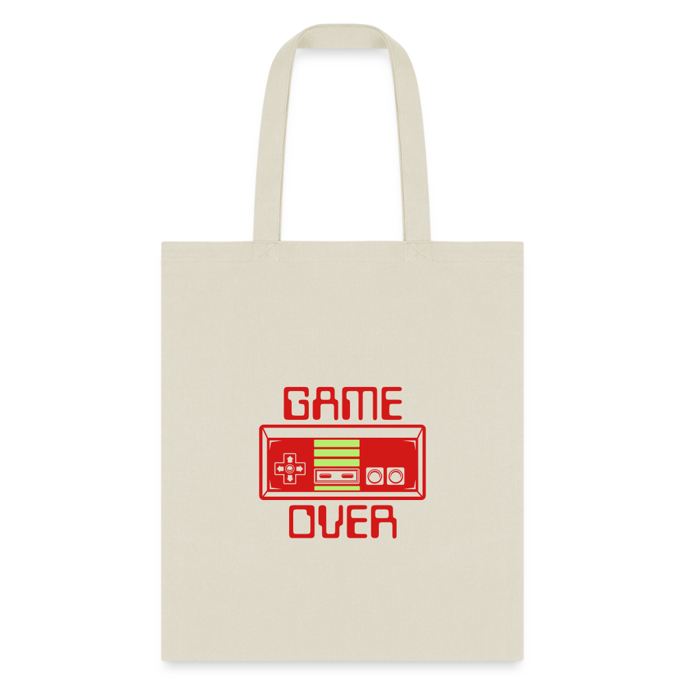 Game Over (Tote Bag) - natural