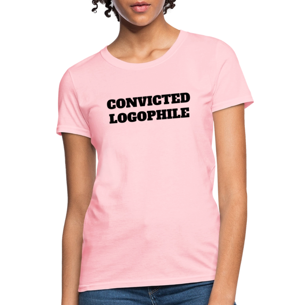 Logophile (Women's T-Shirt) - pink