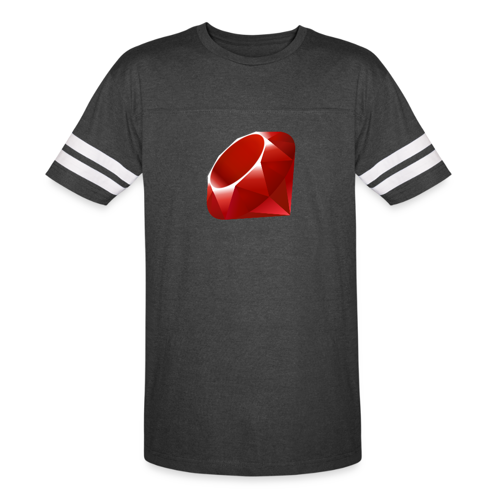 Ruby Logo (Vintage Sport T-Shirt) - vintage smoke/white