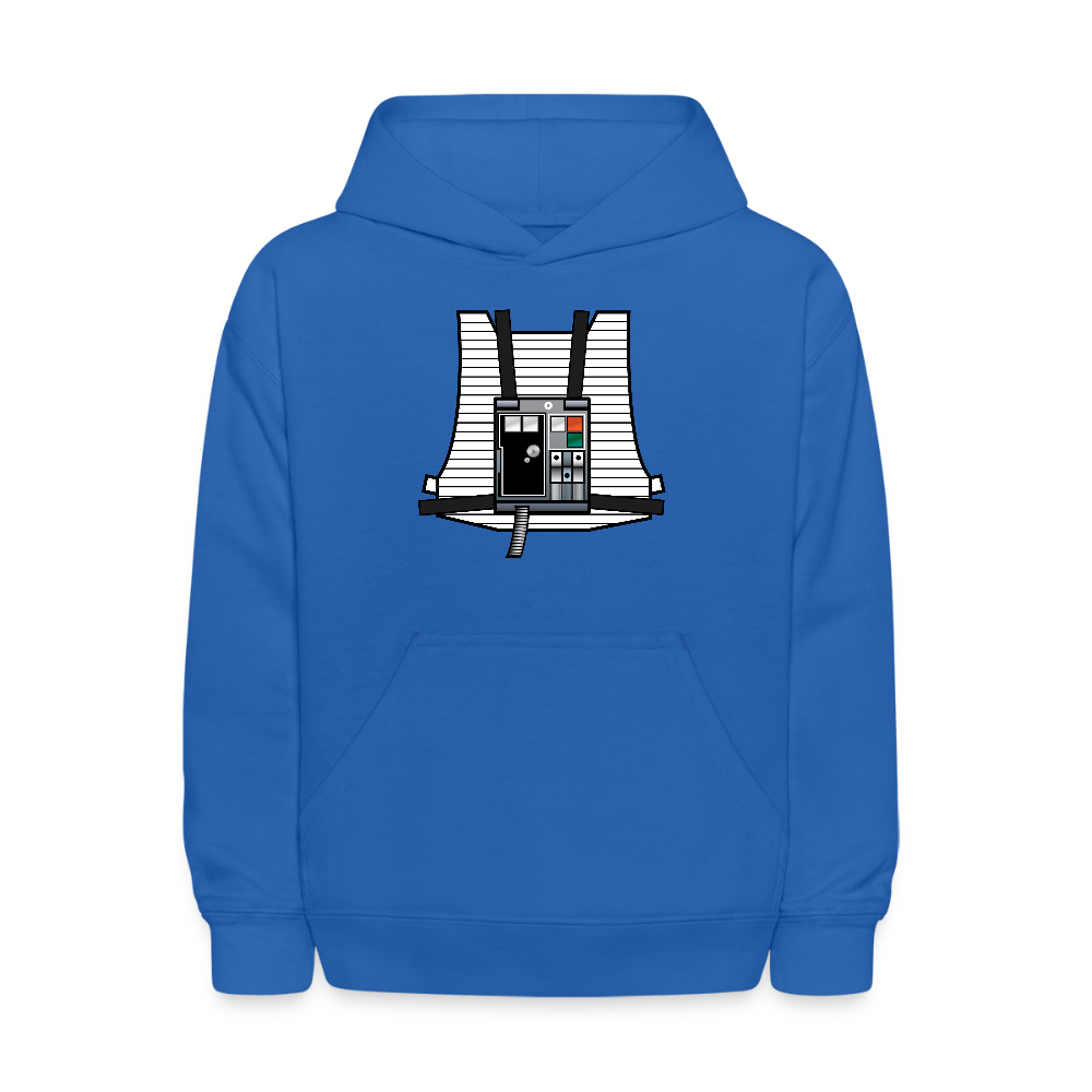 Stay on Target (Kids' Hoodie) - royal blue