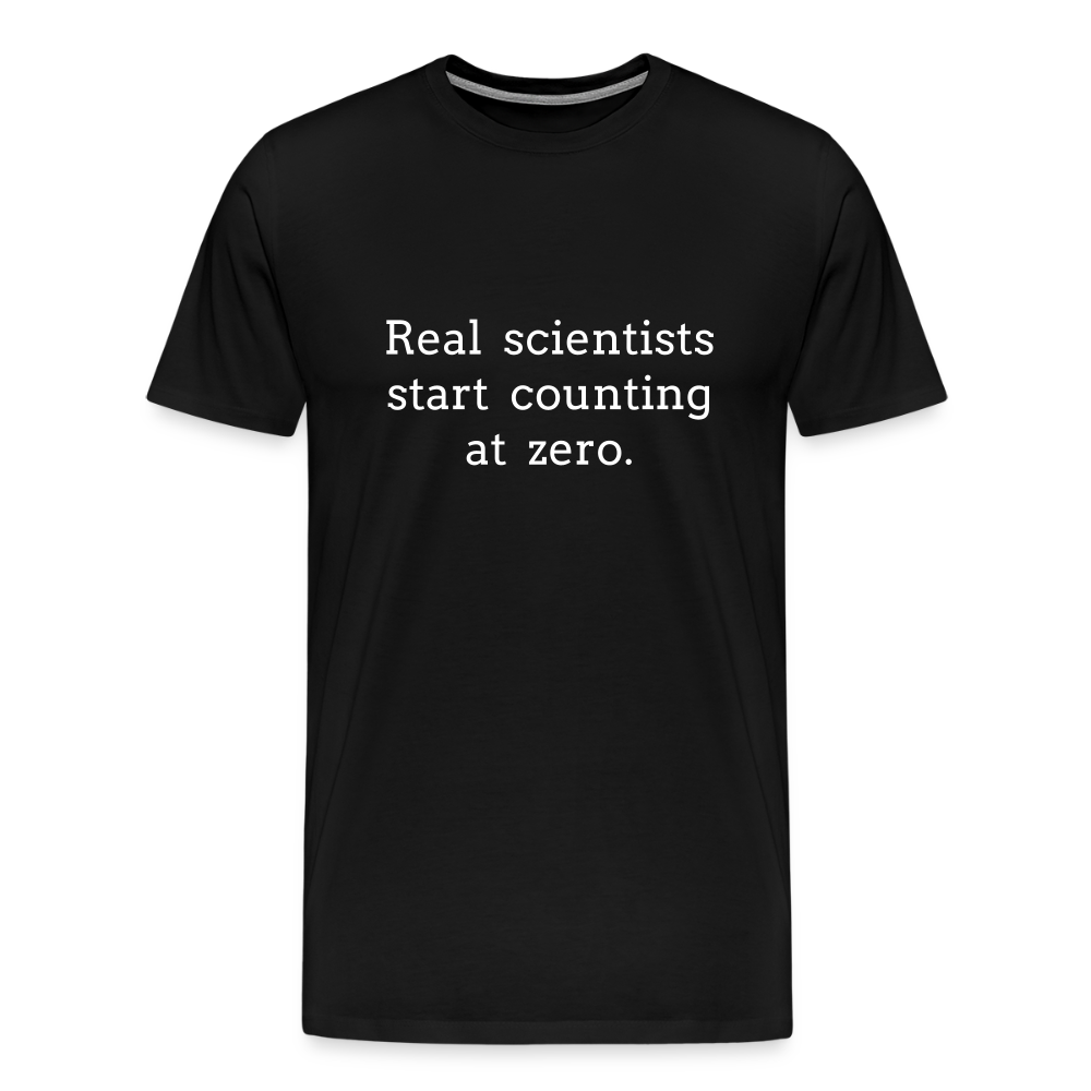 Count from Zero (Men's Premium T-Shirt) - black