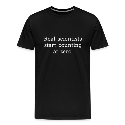 Count from Zero (Men's Premium T-Shirt) - black