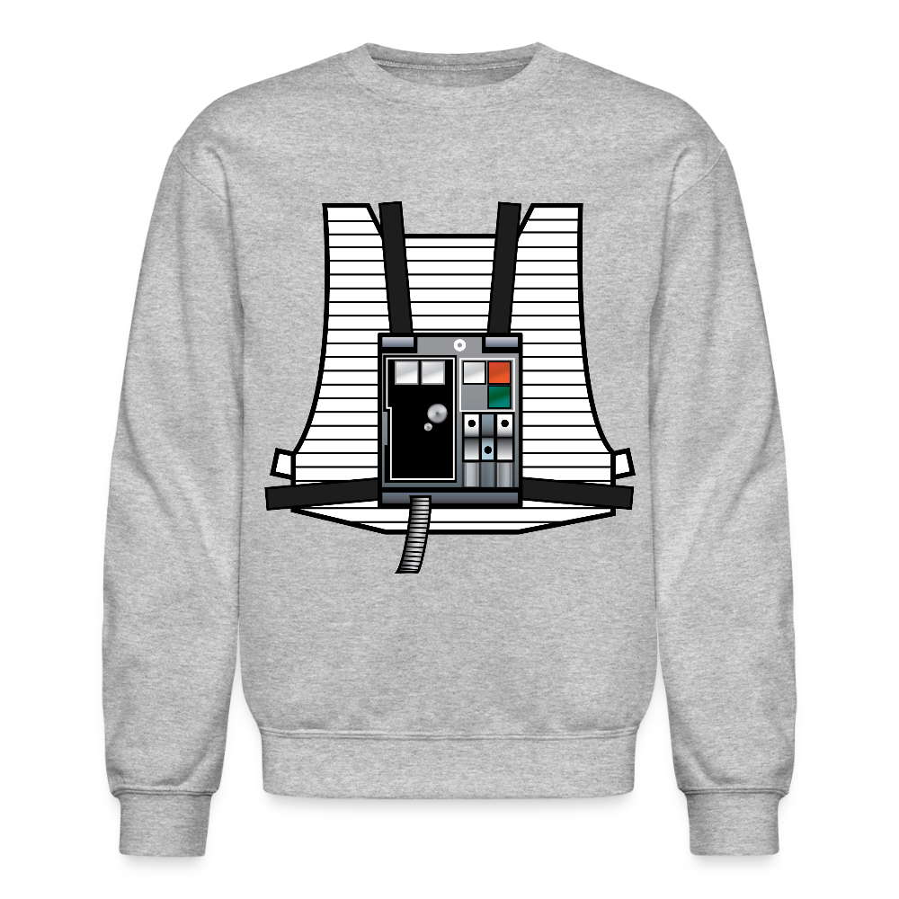 Stay on Target (Crewneck Sweatshirt) - heather gray