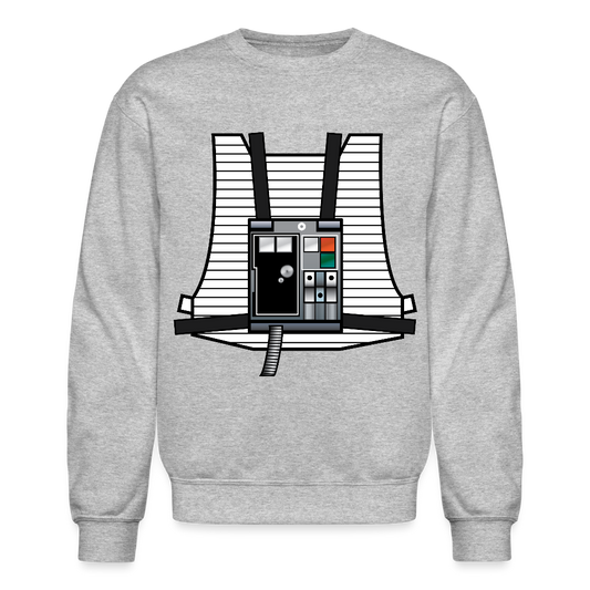 Stay on Target (Crewneck Sweatshirt) - heather gray