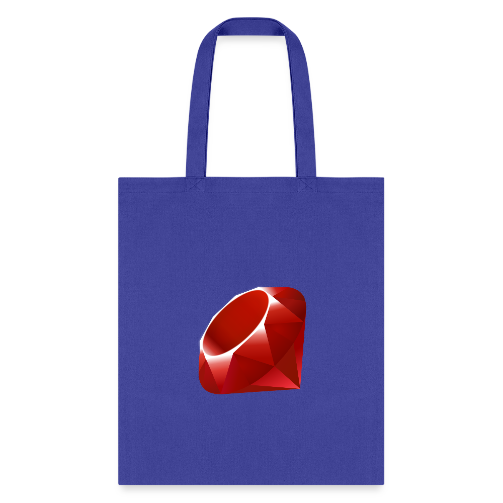 Ruby Logo (Tote Bag) - royal blue