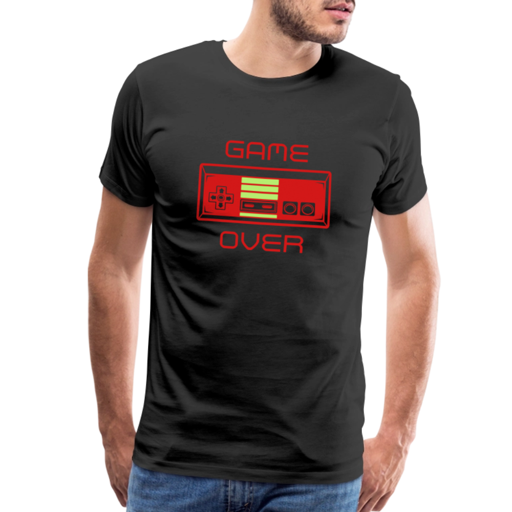 Game Over (Men's Premium T-Shirt) - black