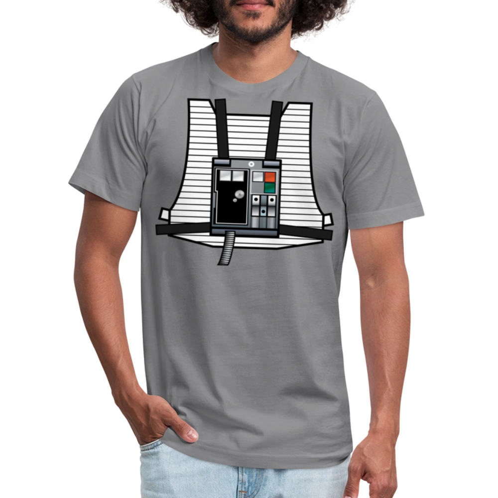 Stay on Target (Unisex Jersey T-Shirt by Bella + Canvas) - slate