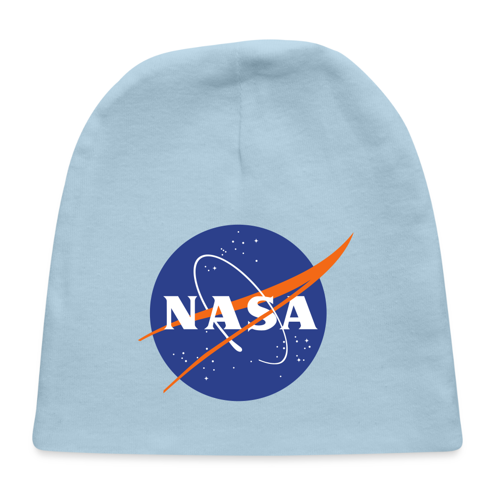 NASA Logo (Baby Cap) - light blue