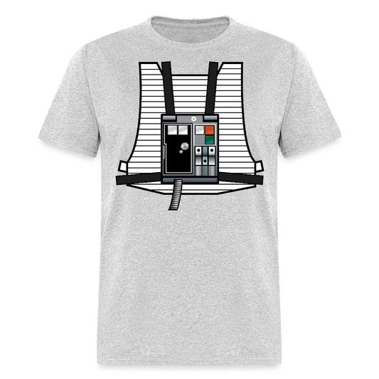 Stay On Target (Unisex Classic T-Shirt) - heather gray