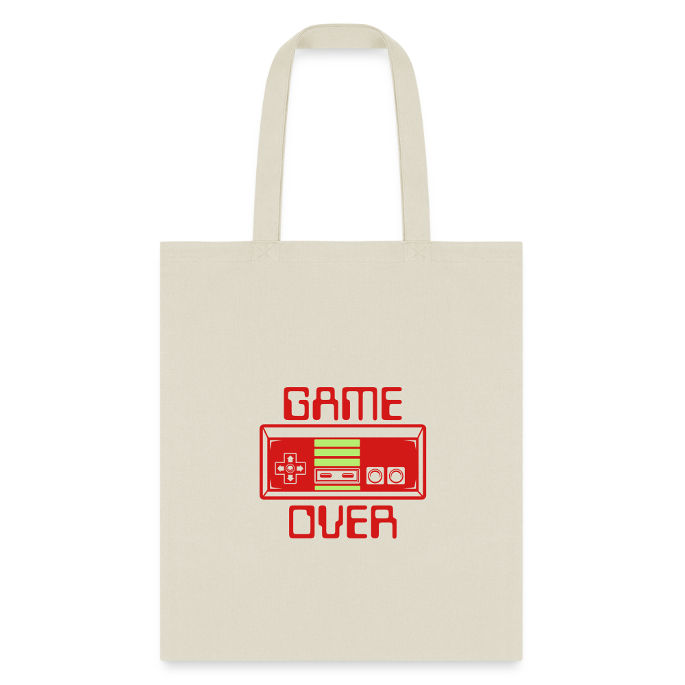 Game Over (Tote Bag) - natural