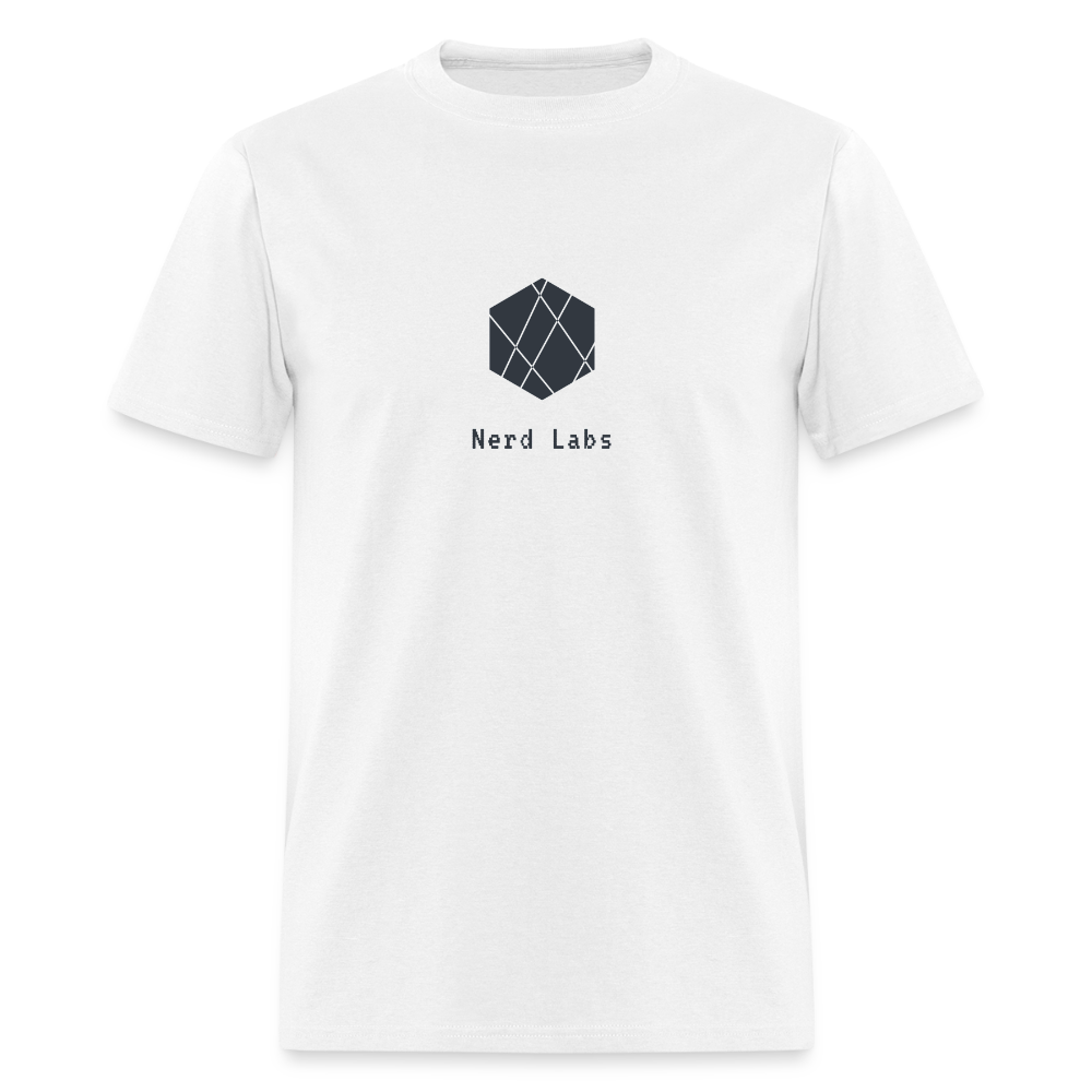 Nerd Labs Original Logo (Men's T-Shirt) - white