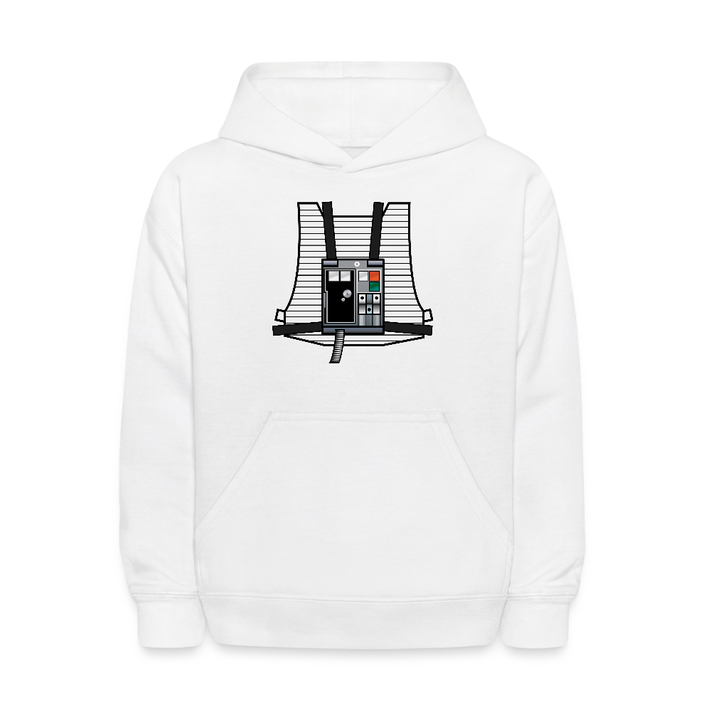 Stay on Target (Kids' Hoodie) - white