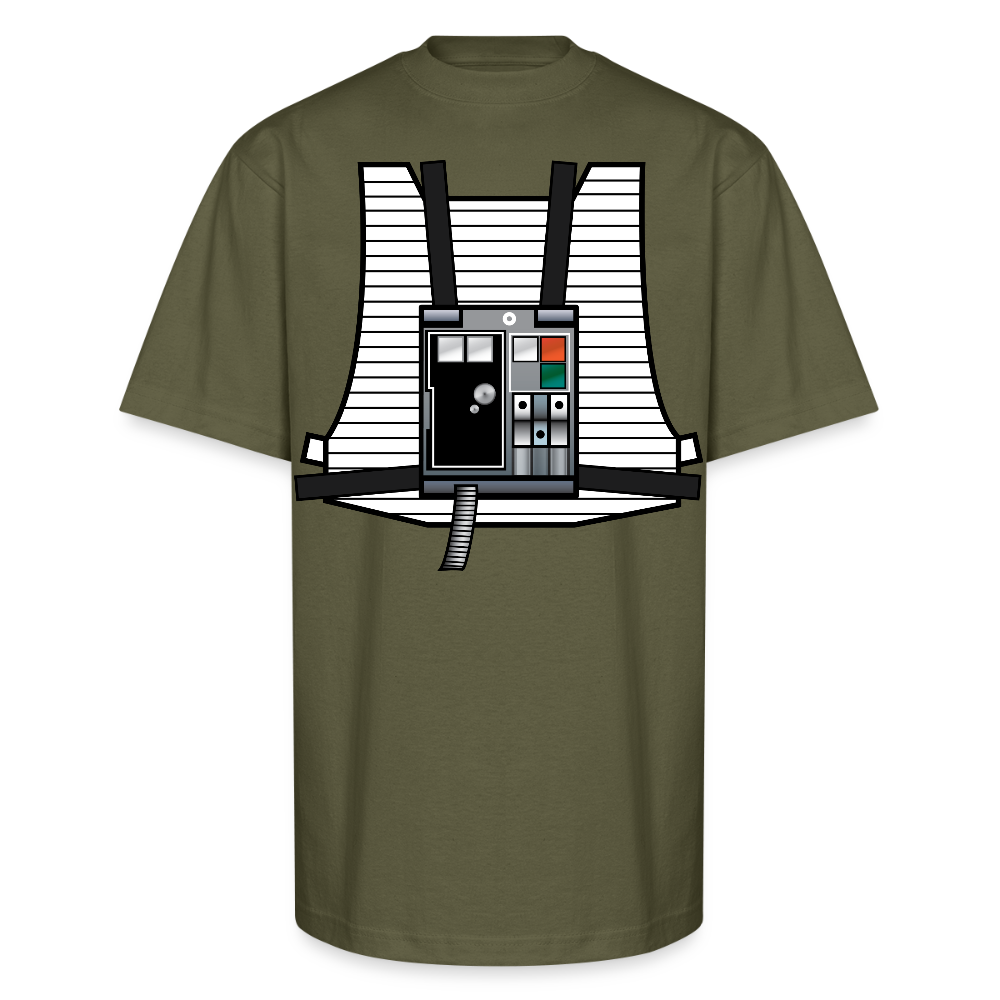 Stay on Target (Unisex Oversized Heavyweight T-Shirt) - classic olive