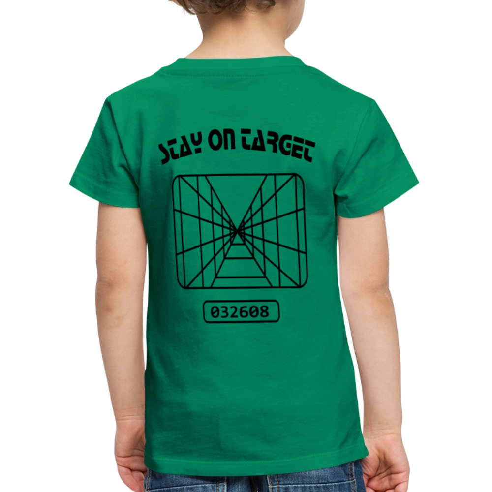 Stay on Target (Toddler Premium T-Shirt) - kelly green