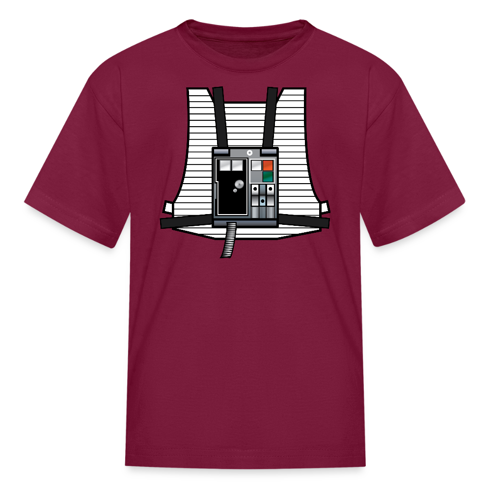 Stay on Target (Kids' T-Shirt) - burgundy