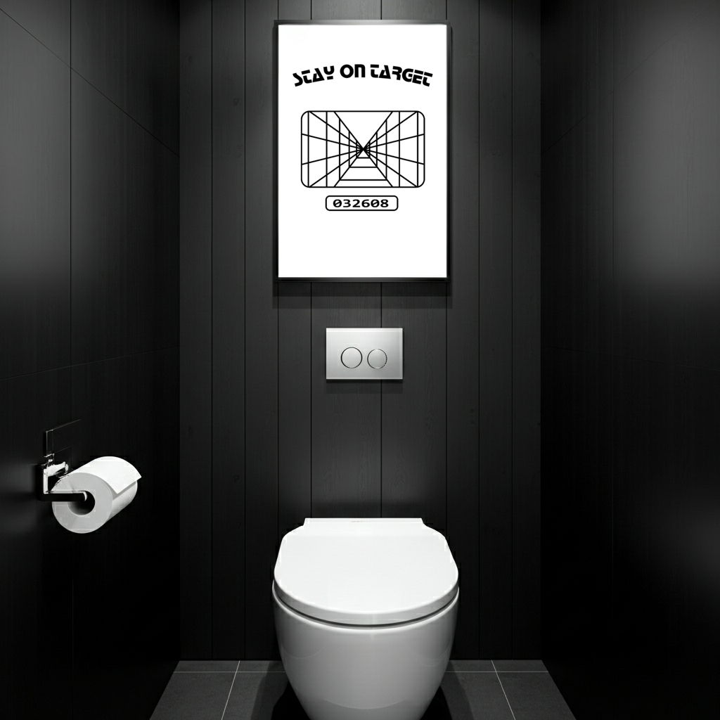 Stay on Target (Poster 8x12)