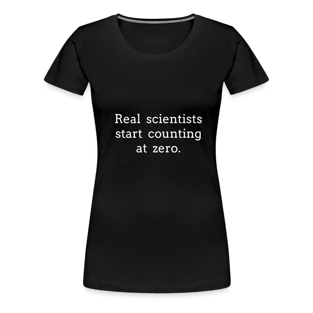 Count from Zero (Women’s Premium T-Shirt) - black