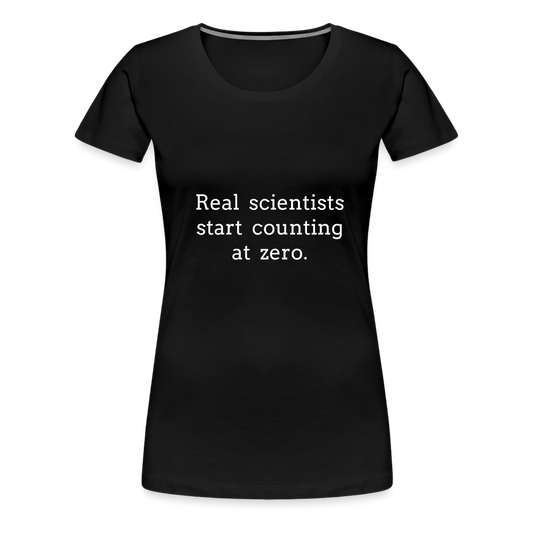 Count from Zero (Women’s Premium T-Shirt) - black