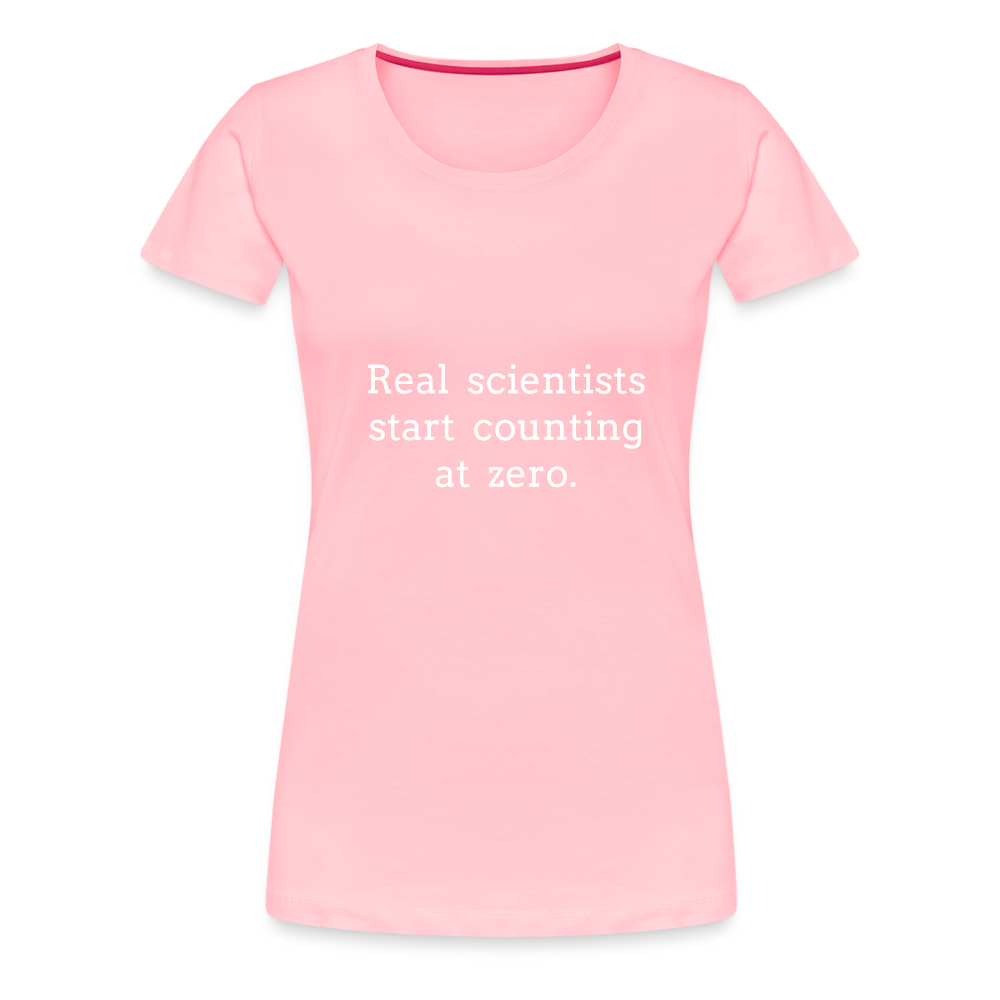 Count from Zero (Women’s Premium T-Shirt) - pink