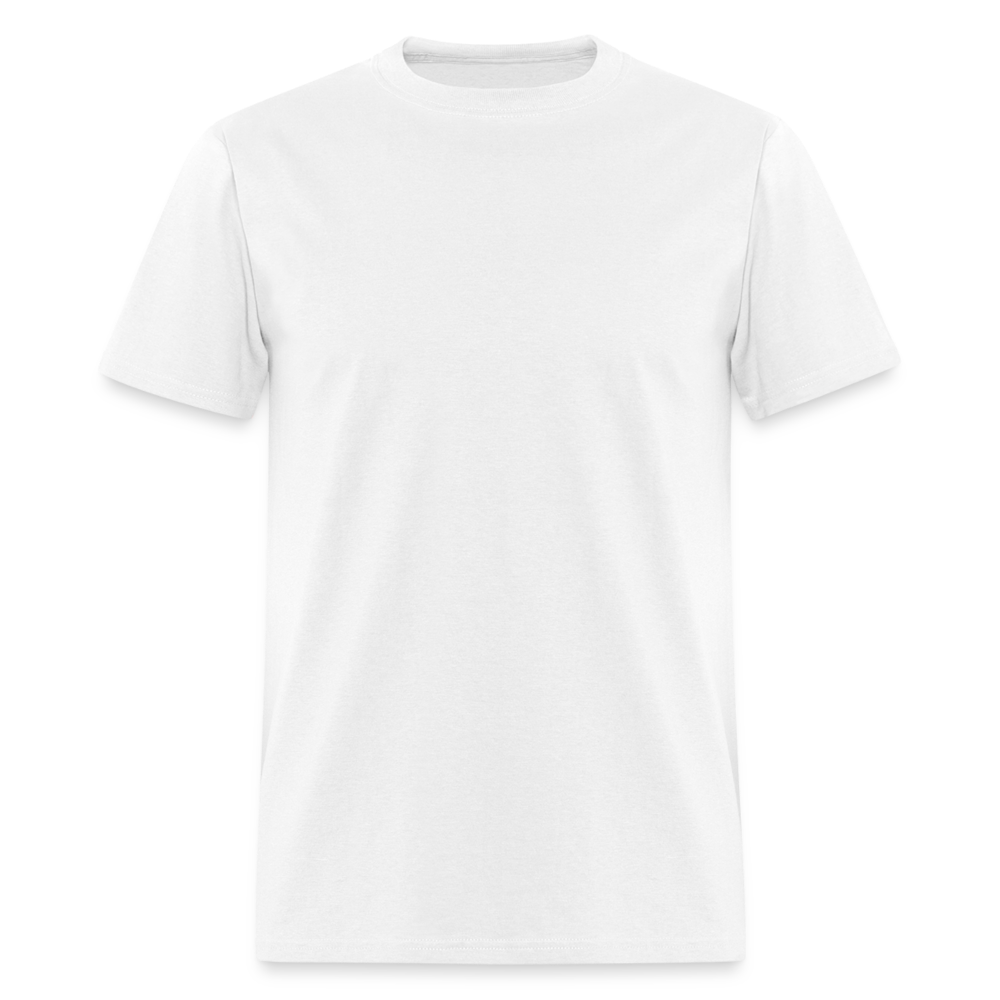 Basic Tee - S, M, L (Men's T-Shirt) - white