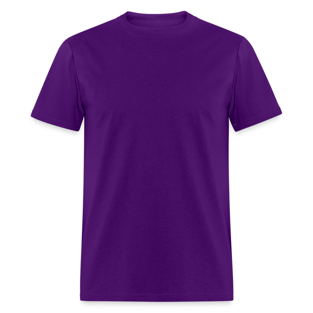 Basic Tee - S, M, L (Men's T-Shirt) - purple