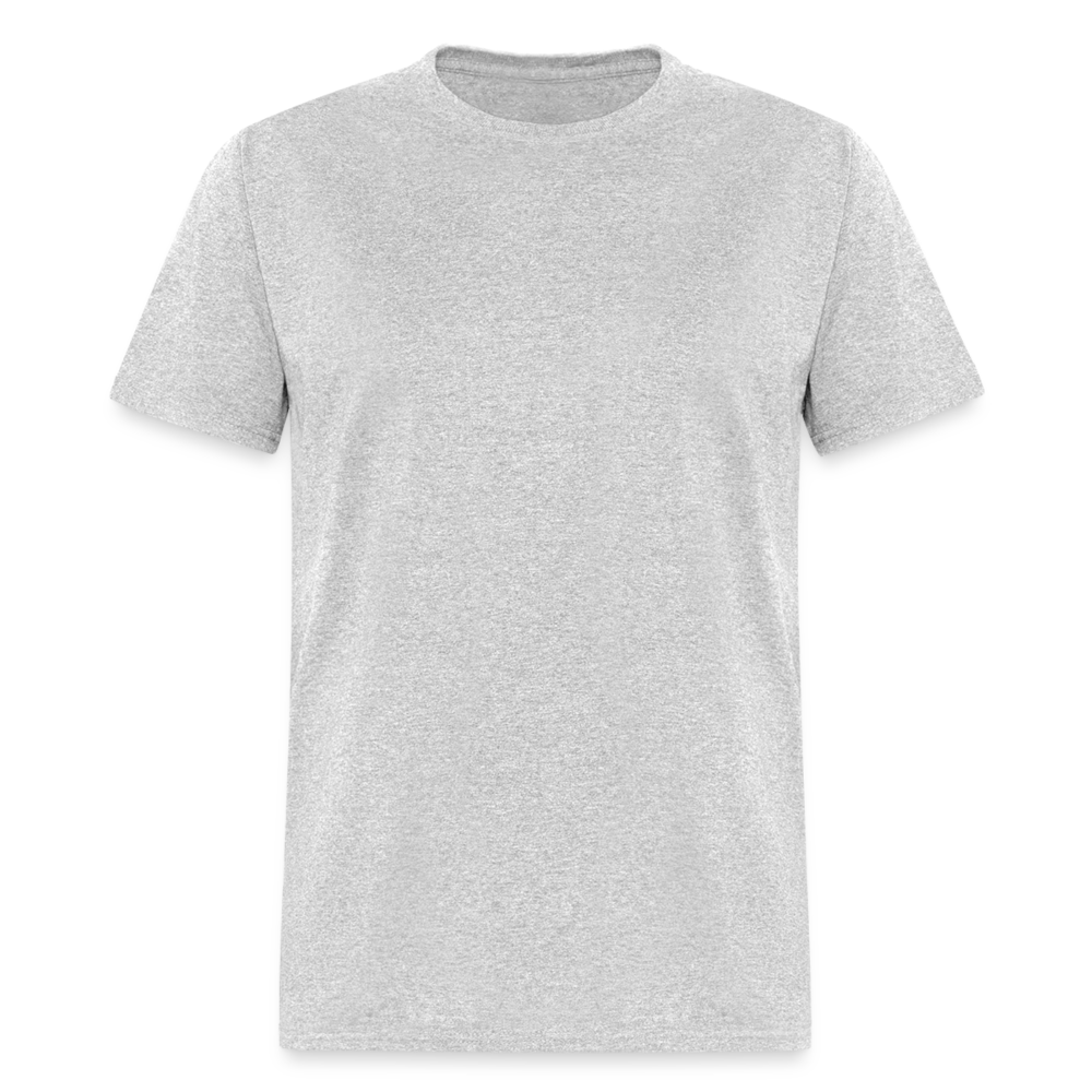 Basic Tee - S, M, L (Men's T-Shirt) - heather gray