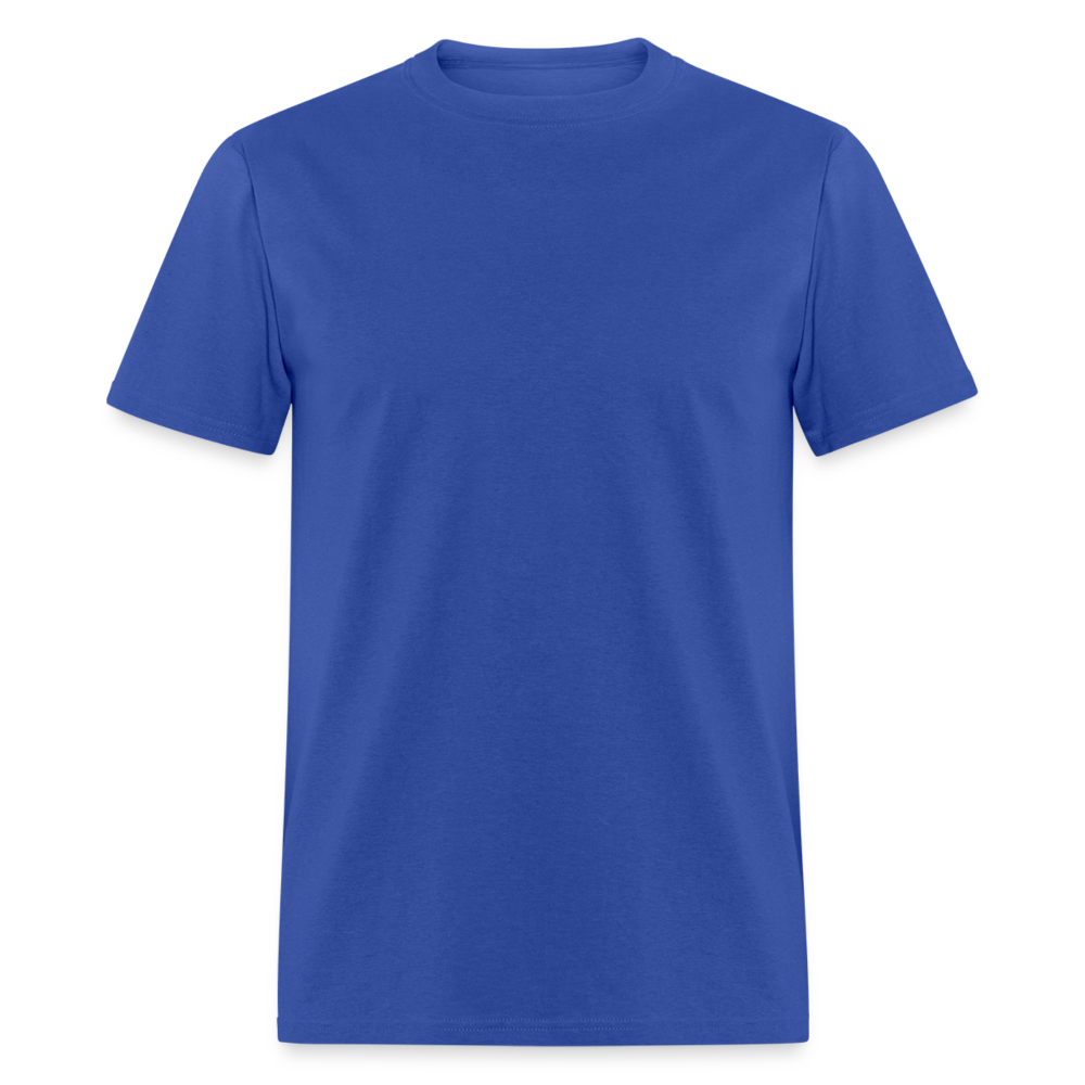 Basic Tee - S, M, L (Men's T-Shirt) - royal blue