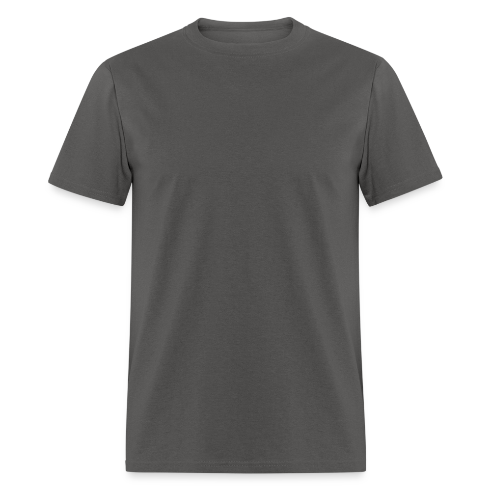 Basic Tee - S, M, L (Men's T-Shirt) - charcoal