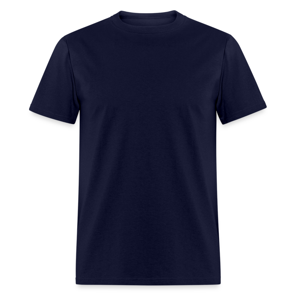 Basic Tee - S, M, L (Men's T-Shirt) - navy