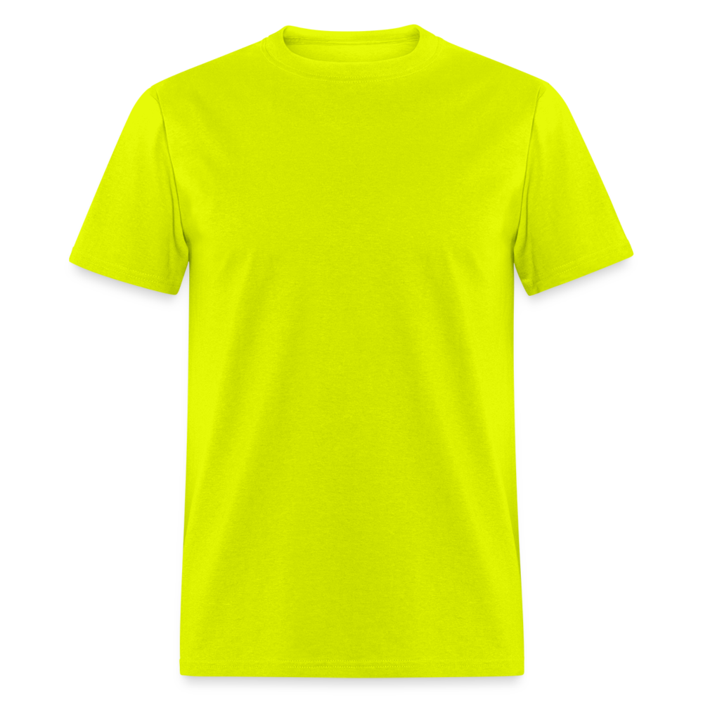 Basic Tee - S, M, L (Men's T-Shirt) - safety green
