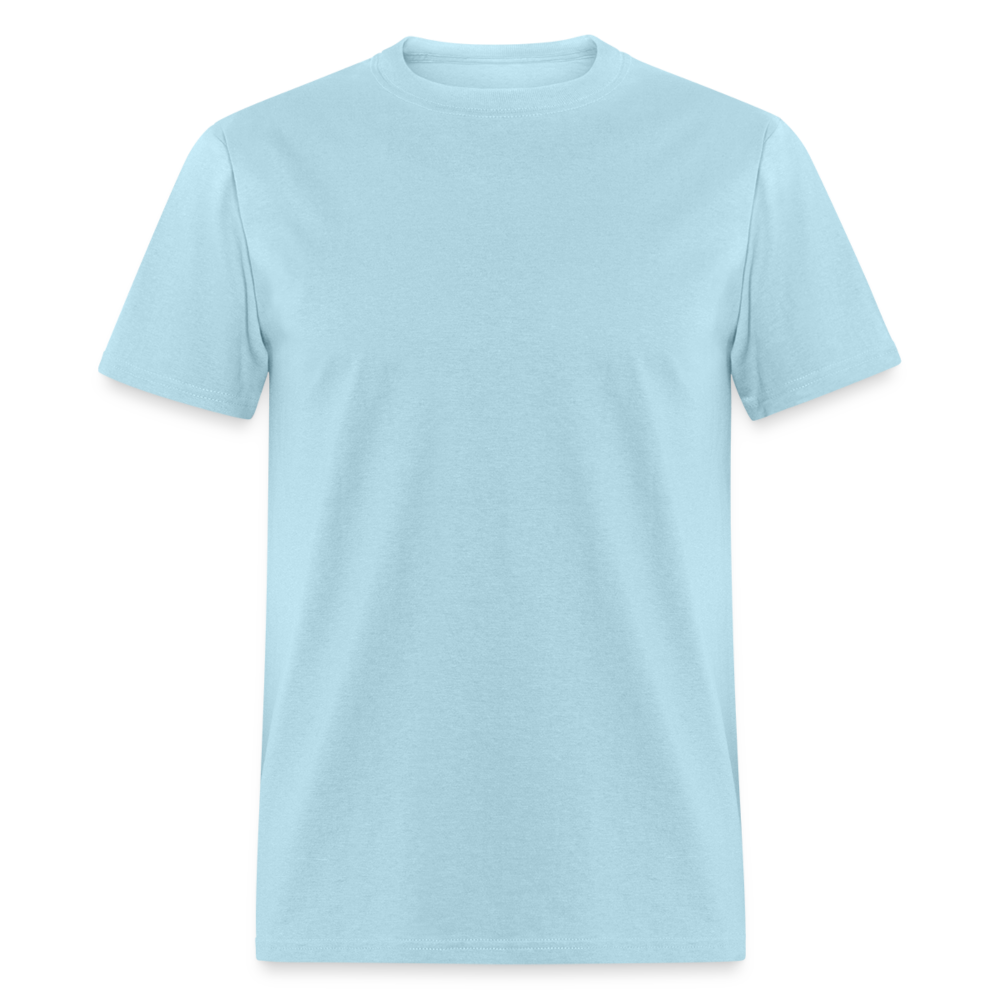 Basic Tee - XL-3XL (Men's T-Shirt) - powder blue