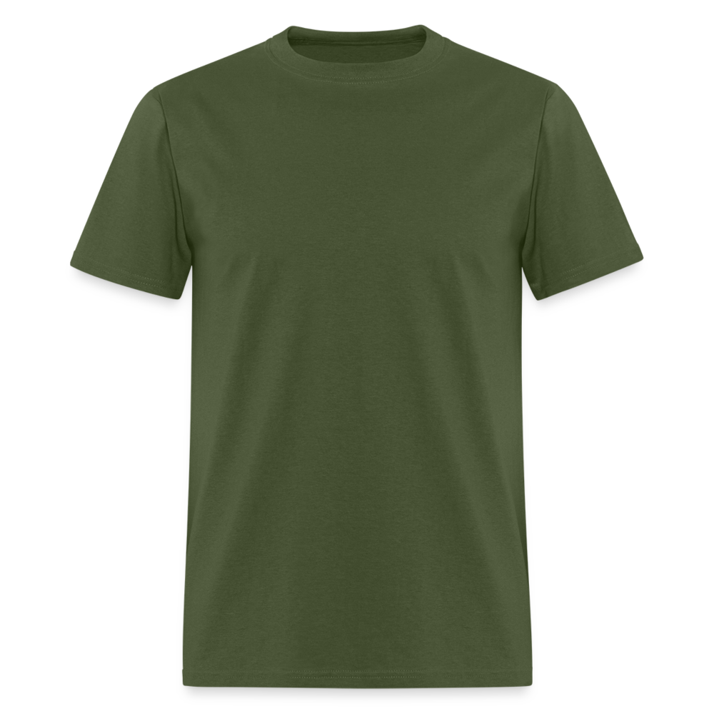 Basic Tee - XL-3XL (Men's T-Shirt) - military green