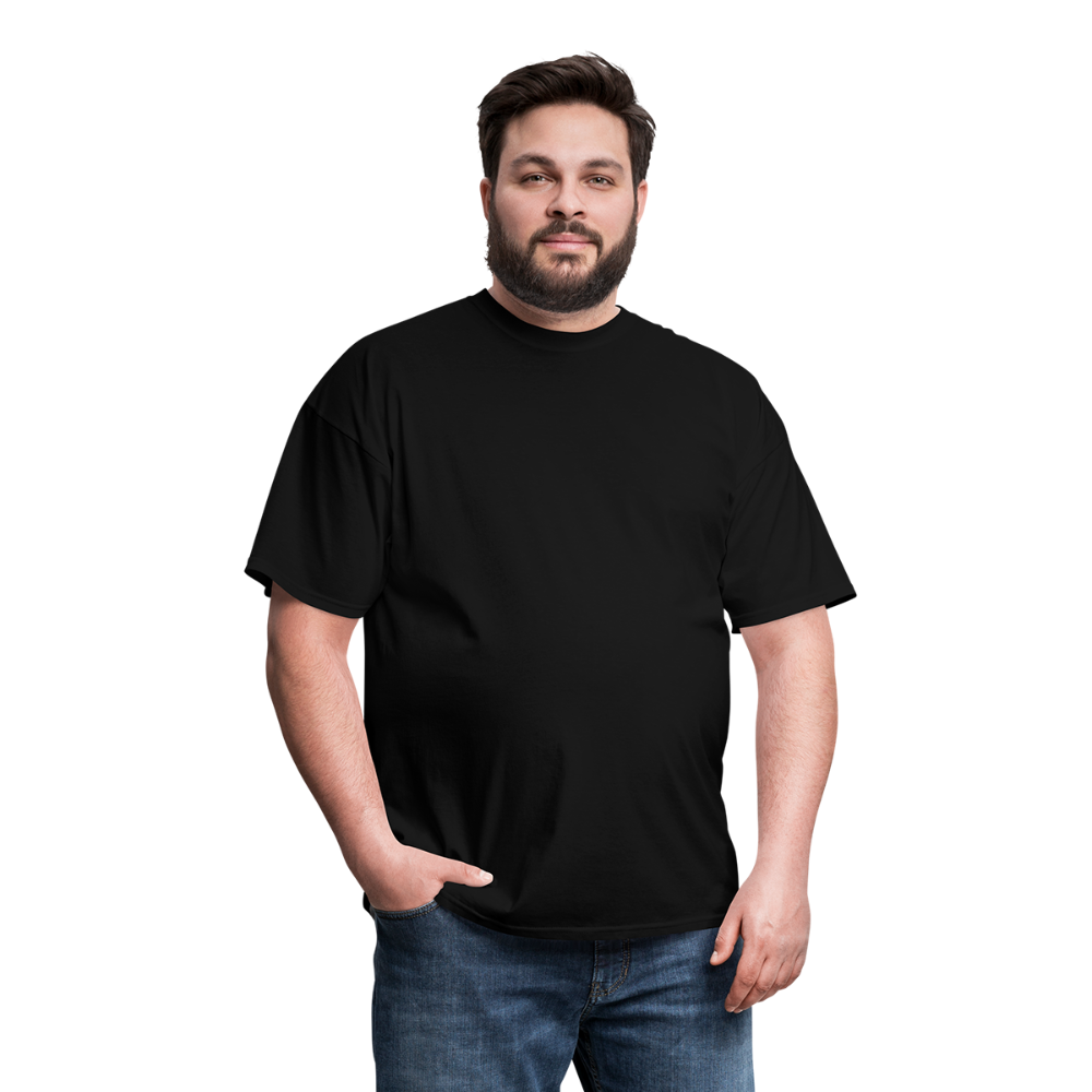 Basic Tee - 4XL-6XL (Men's T-Shirt) - black