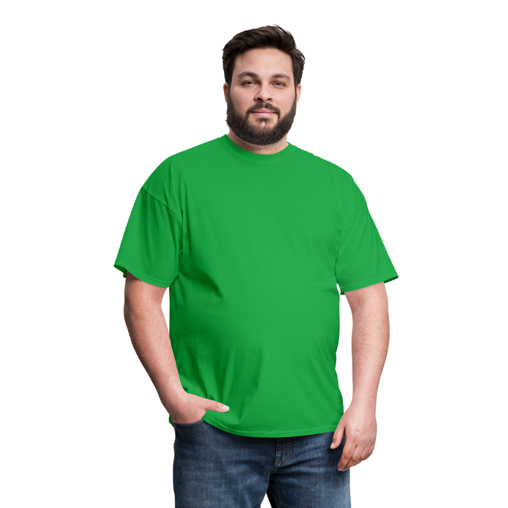 Basic Tee - 4XL-6XL (Men's T-Shirt) - bright green
