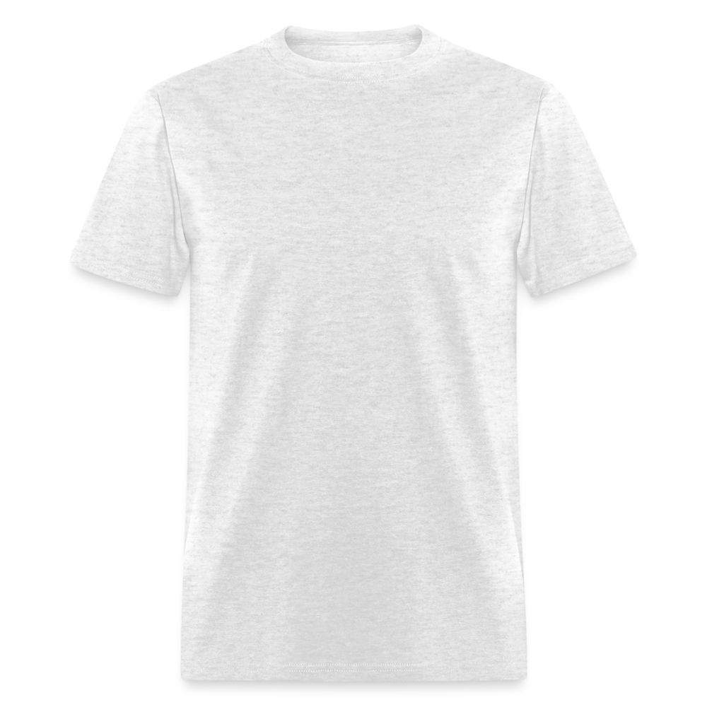 Basic Tee - 4XL-6XL (Men's T-Shirt) - light heather gray
