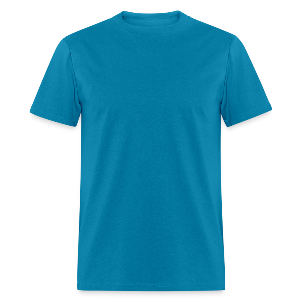 Basic Tee - 4XL-6XL (Men's T-Shirt) - turquoise