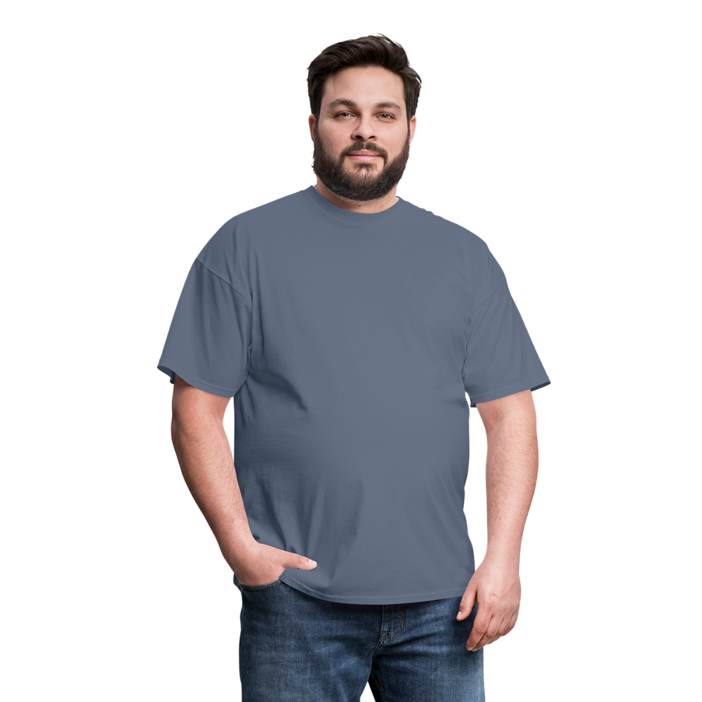 Basic Tee - 4XL-6XL (Men's T-Shirt) - denim