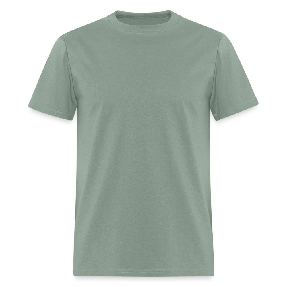 Basic Tee - 4XL-6XL (Men's T-Shirt) - sage