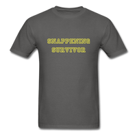 Snappening Survivor (Men's T-Shirt) - charcoal