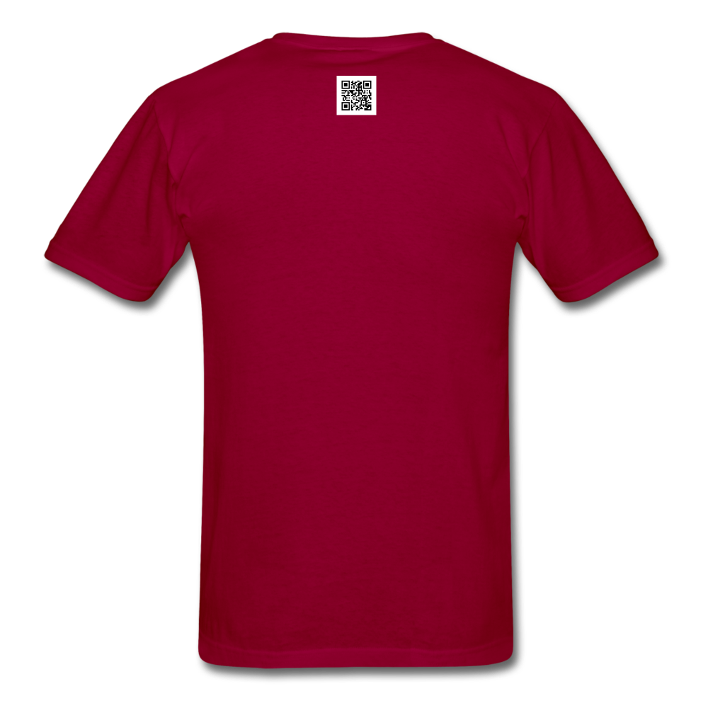 Protect the Earth (Men's T-Shirt) - dark red