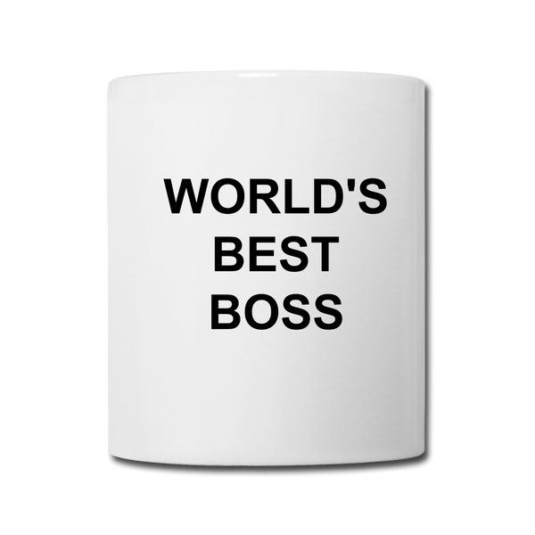 World's Best Boss (Coffee/Tea Mug) - white