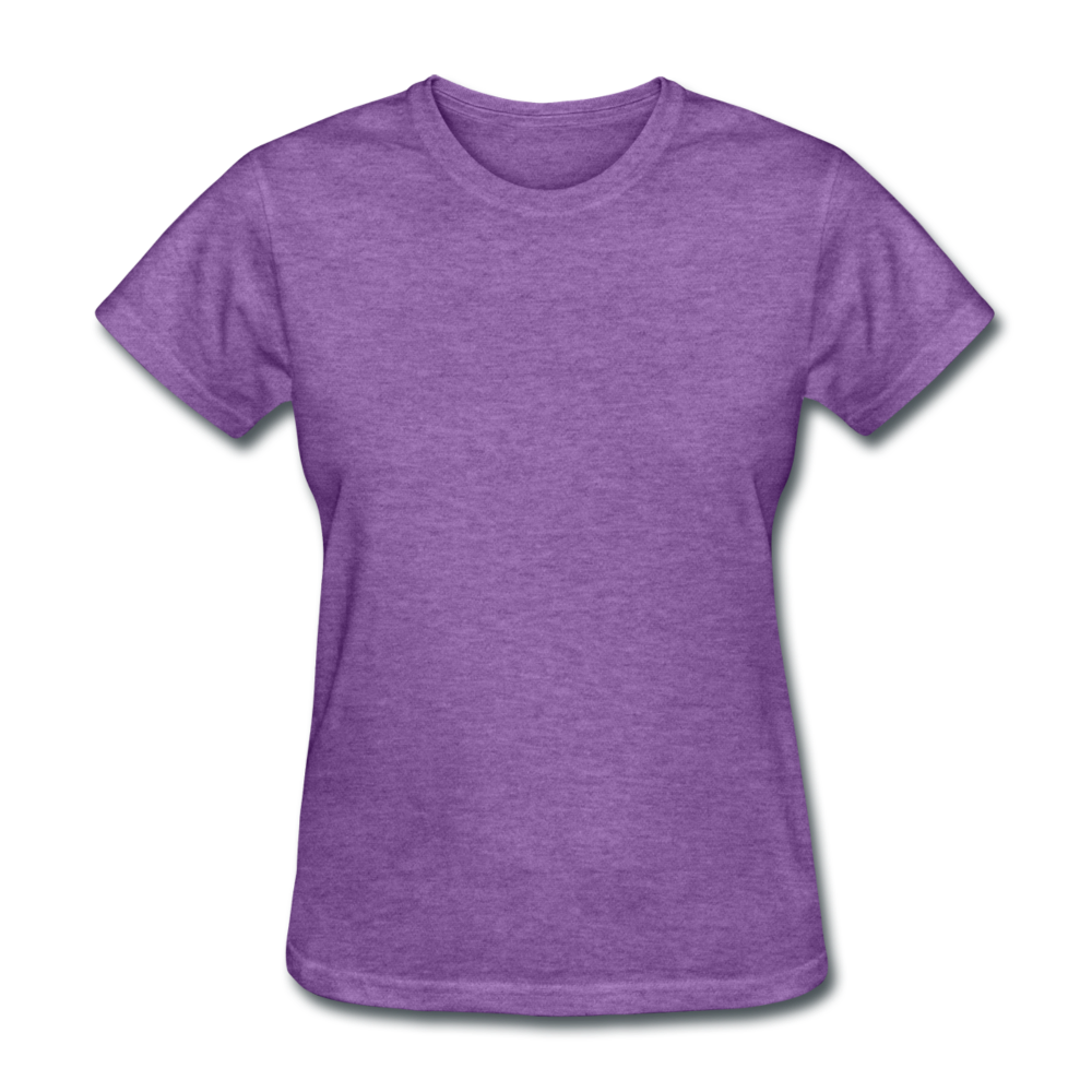 Basic Tee (Women's T-Shirt) - purple heather
