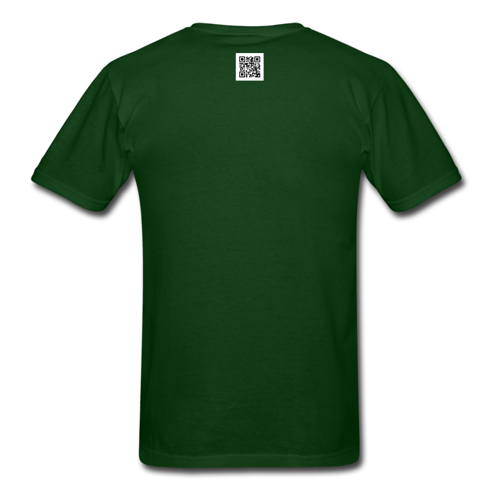 Protect the Earth (Men's T-Shirt) - forest green