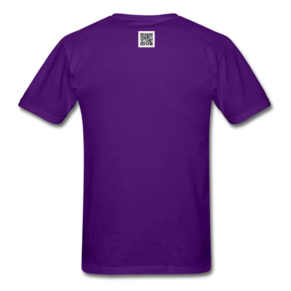 Protect the Earth (Men's T-Shirt) - purple