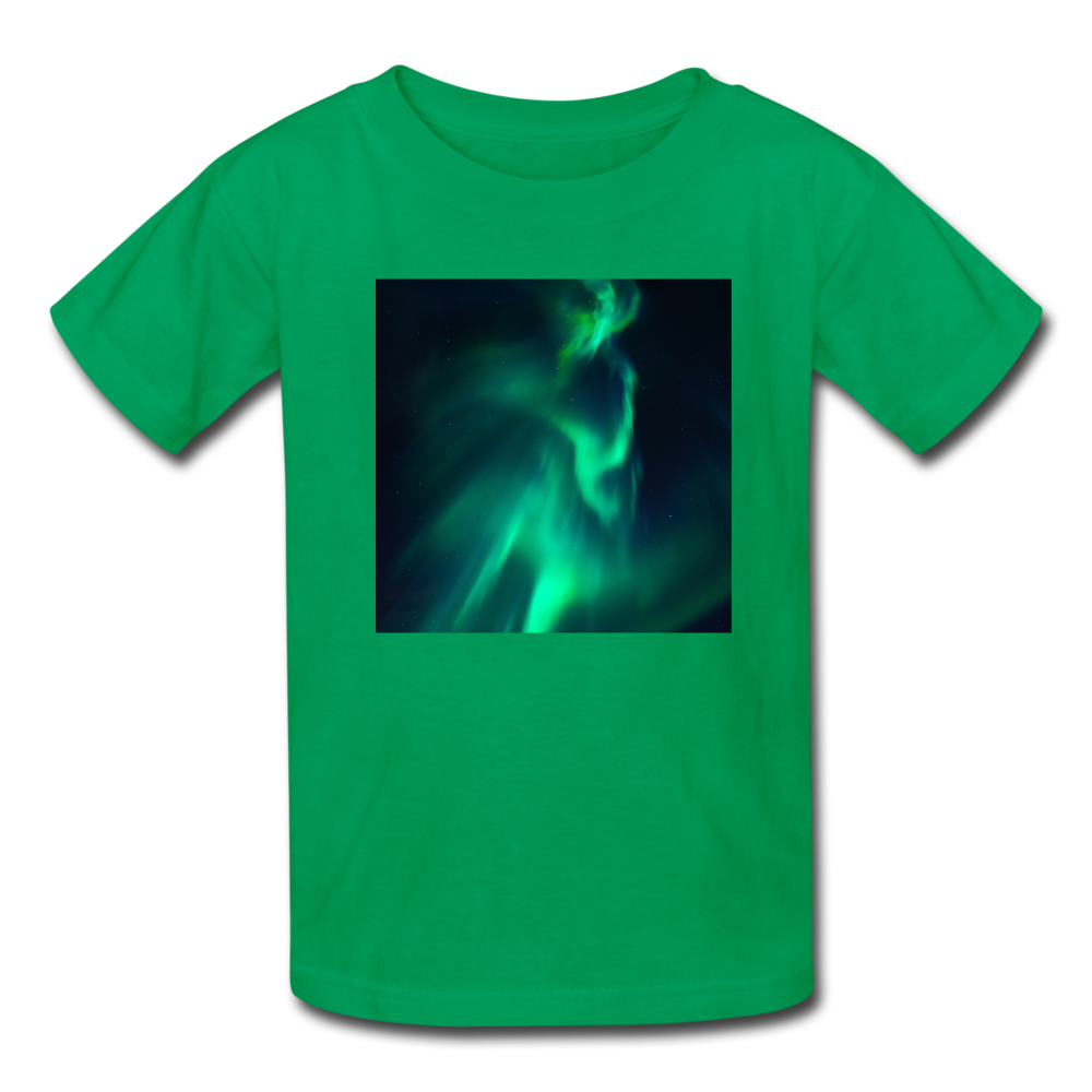 Northern Lights (Kids' T-Shirt) - kelly green