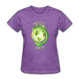 Protect the Earth (Women's T-Shirt) - purple heather
