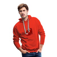 Ruby Logo (Men’s Premium Hoodie) - red